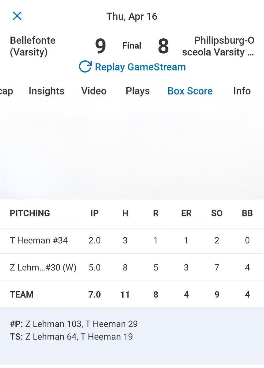 Heeman_LHP_2027's tweet image. Closed the door in the 7th. 1-2-4 inning for the save! (Flyout, Strikeout -looking, Strikeout -swinging)
Video to follow. 

#Baseball 
#pitching
#recruiting
#2027LHP