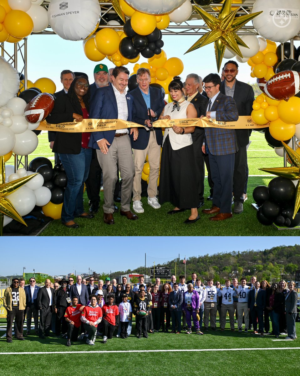 steelers's tweet photo. .@ussteelcf is officially open 🙌 https://t.co/dS3Aunf0ua