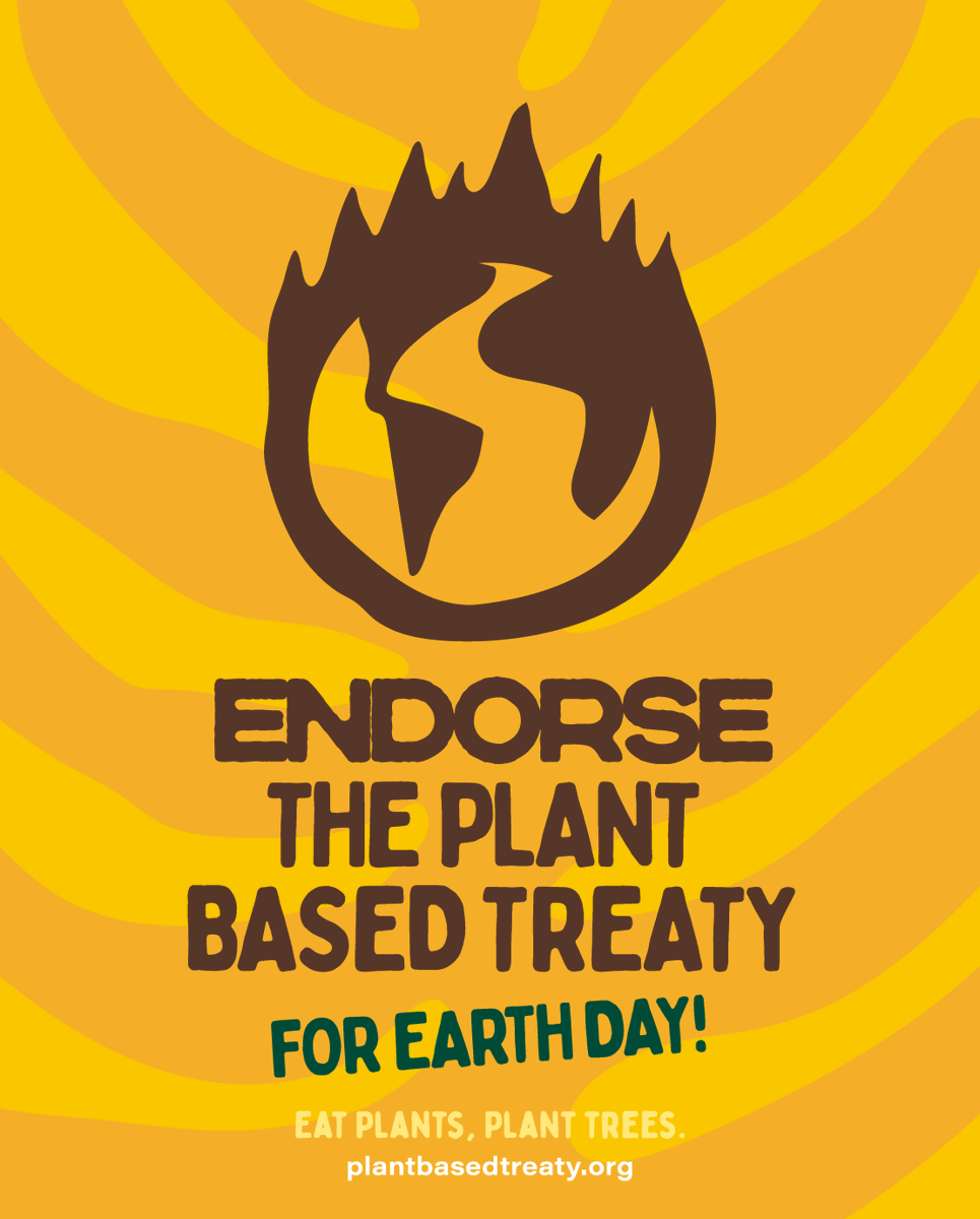 Plant_Treaty's tweet image. Celebrate Earth Day by eating plants then head to PlantBasedTreaty.org to endorse ✍️

A plant-based diet is the single biggest thing you can do as an individual to reduce your impact on the planet. 

#EarthDay #HappyEarthDay