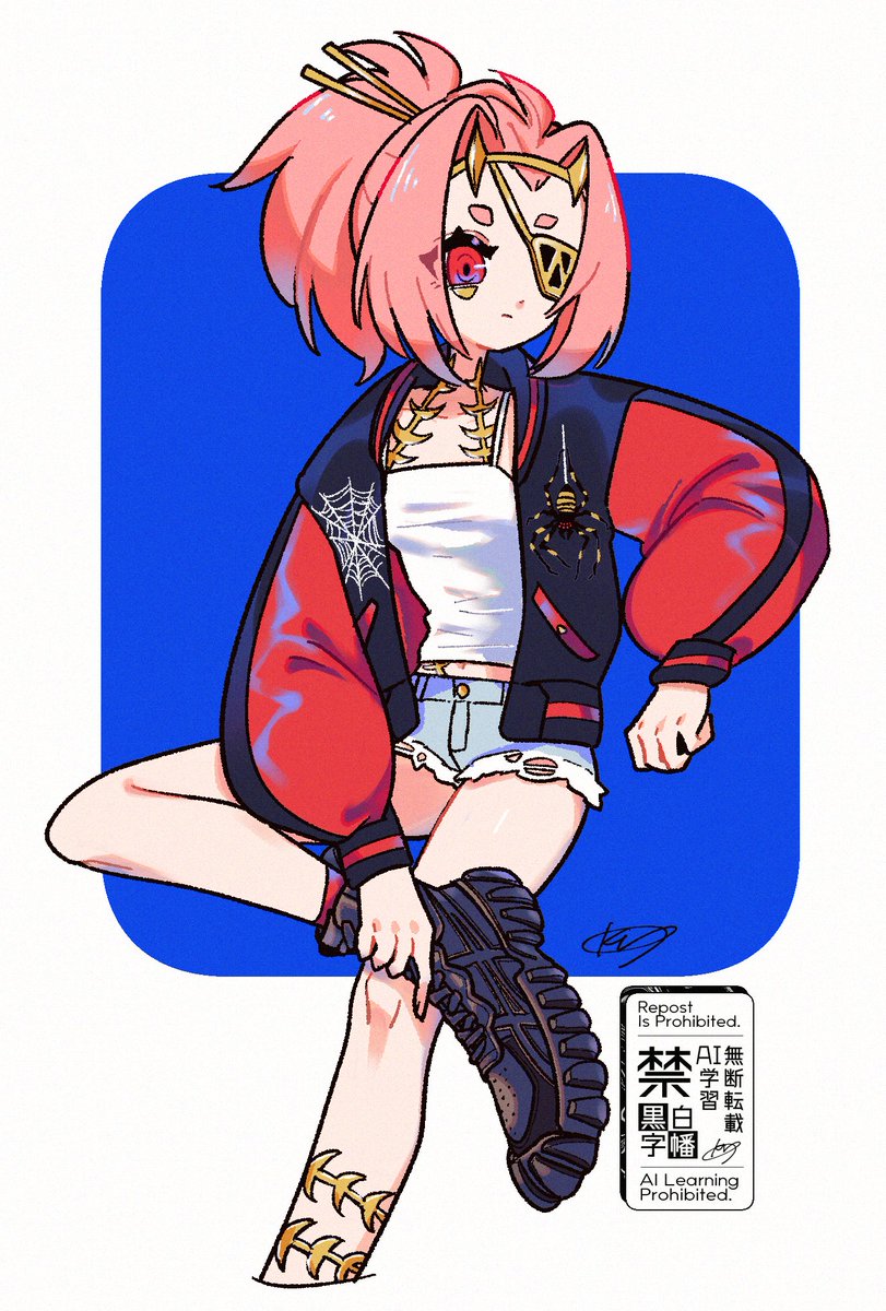 ジョゼにスカジャン着て欲しすぎという絵