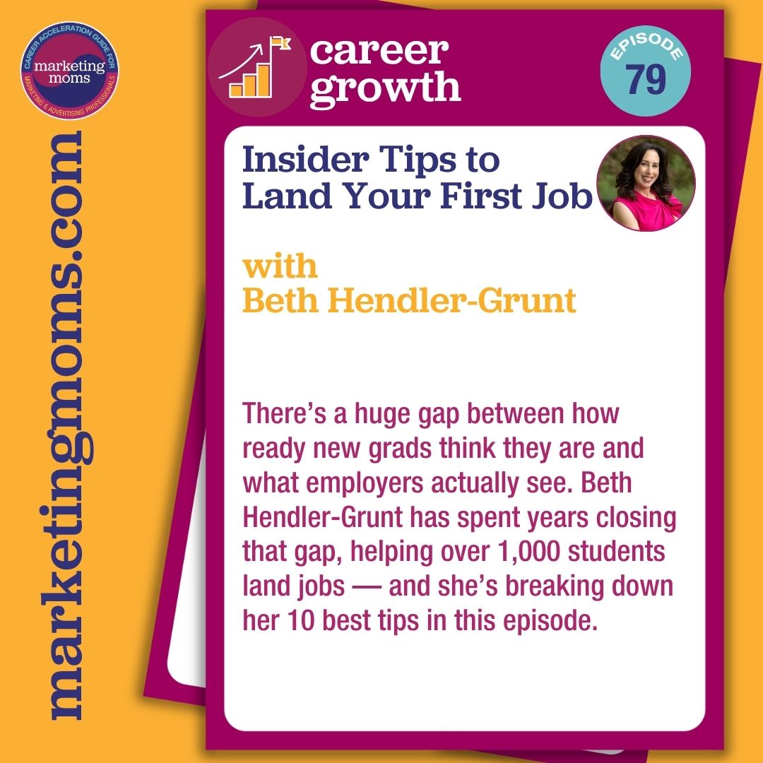 mktgmoms's tweet photo. Learn Insider Tips to Land Your First Job (or Internship) directly from @bhgrunt  -- a recognized thought leader in the college-to-career space and author of The Next Great Step. Listen/Watch on Apple, Spotify, or https://t.co/2AvgHL2E5v. https://t.co/PVS13652Tx