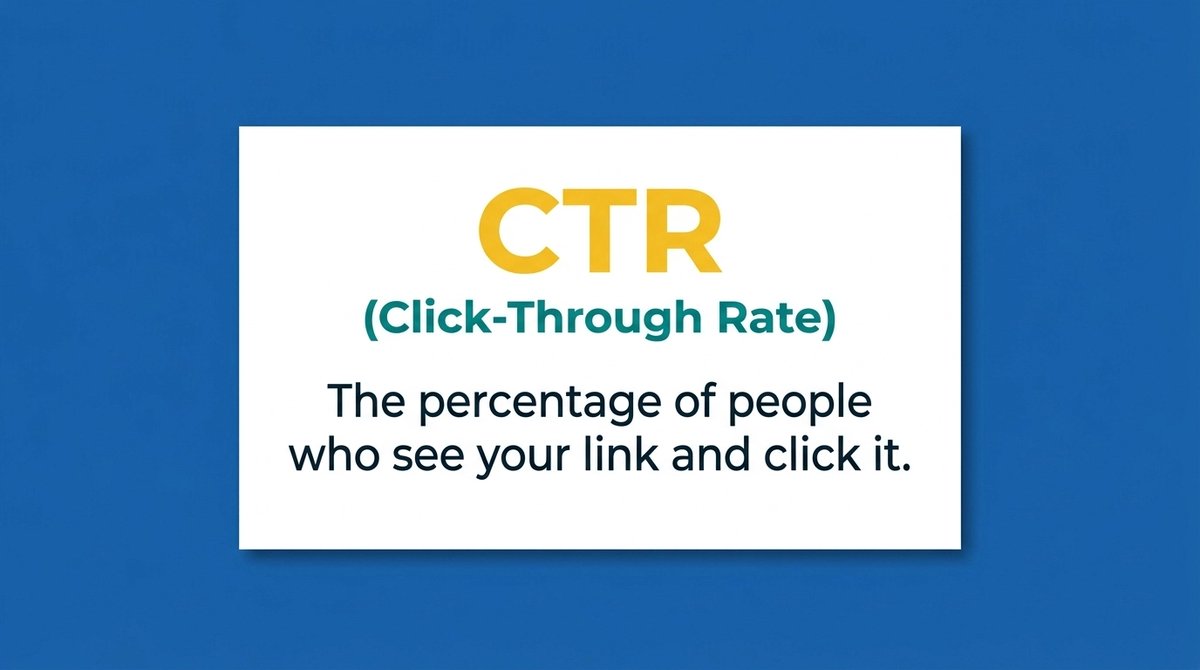 WebDesignerNora's tweet photo. 🚀 Impressions are vanity; clicks are sanity.

CTR is the % of people who see your link and click. No clicks = no customers. Strategy starts with action, not just eyeballs. 🖱️

What’s your focus: traffic or conversion?
#SmallBizTips #WebDesignStrategy #SEO https://t.co/qIR1ebB1Mv