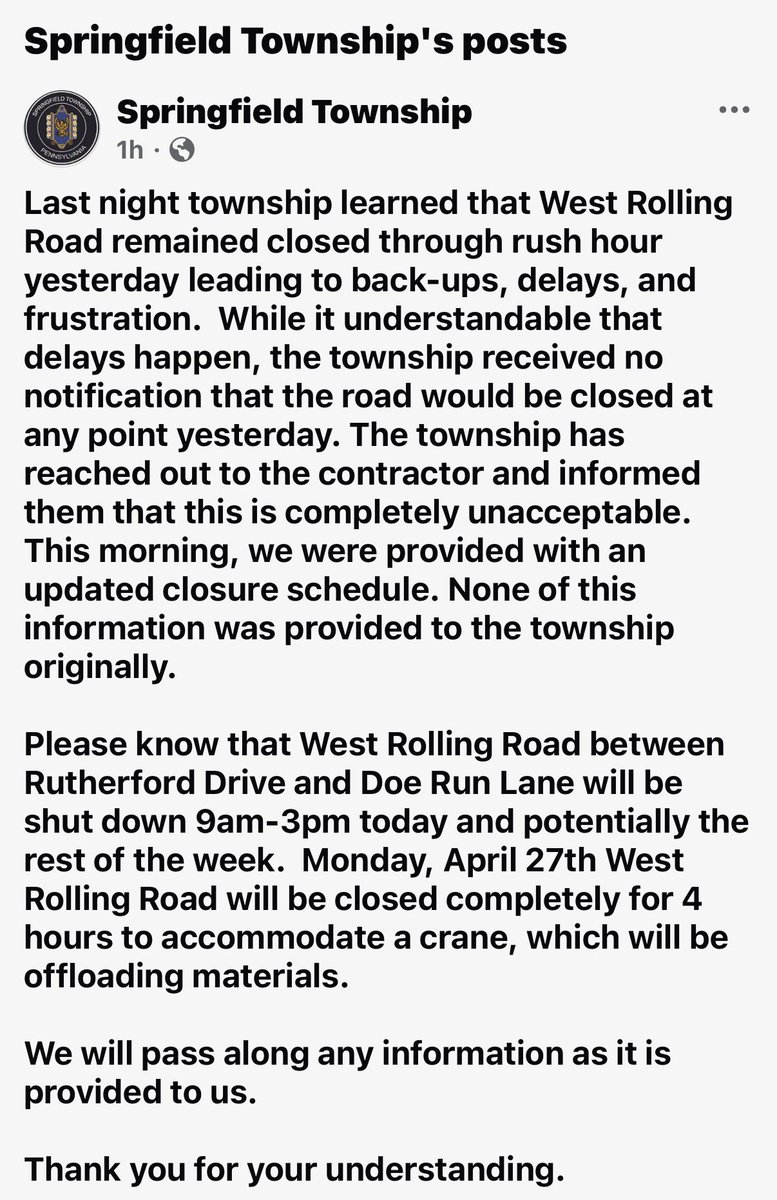 SpringfieldPD Delco tweet media