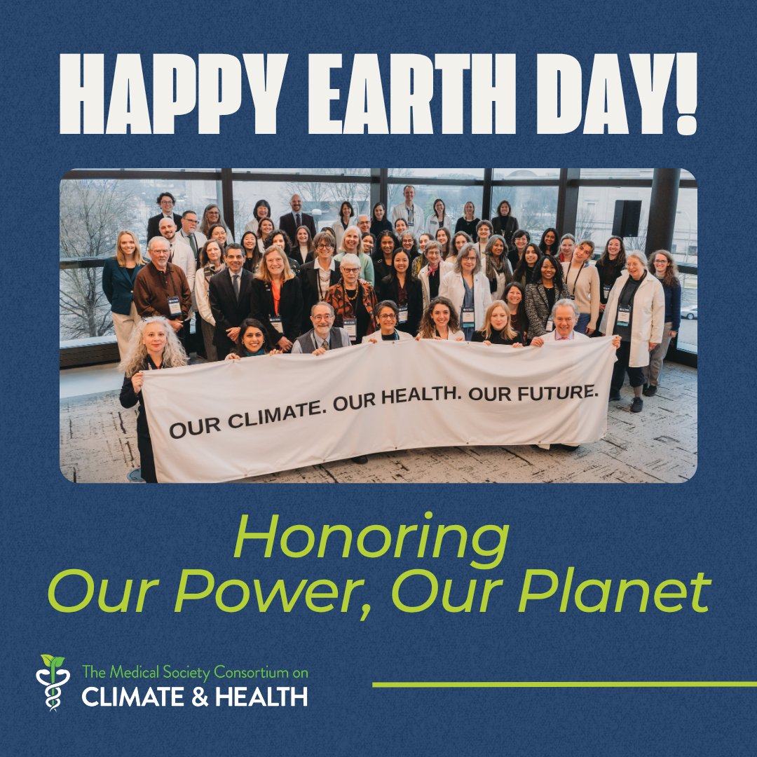 The Medical Society Consortium on Climate & Health tweet media