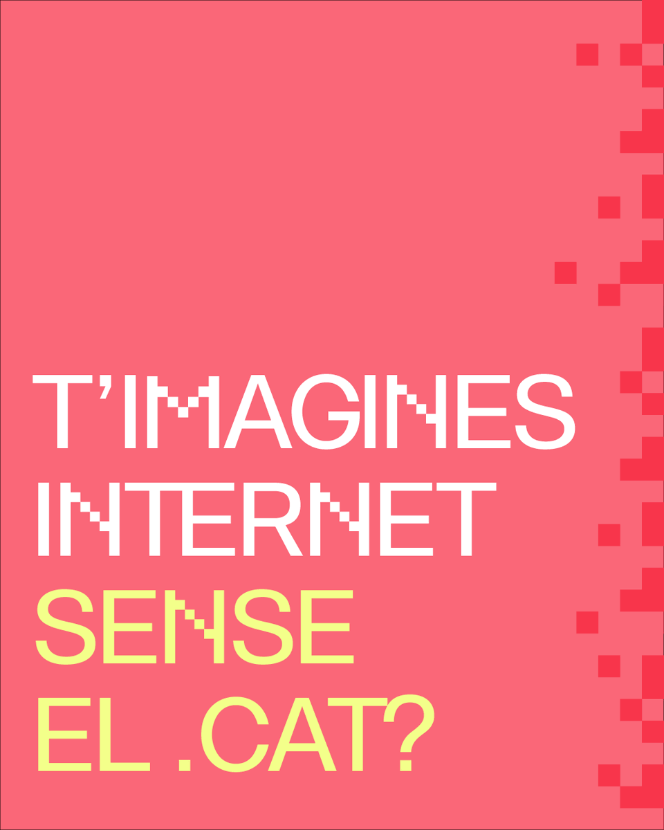 accentobert_'s tweet photo. T'imagines Internet sense el .cat? #20anysPuntCAT https://t.co/SiK2jp4tMG