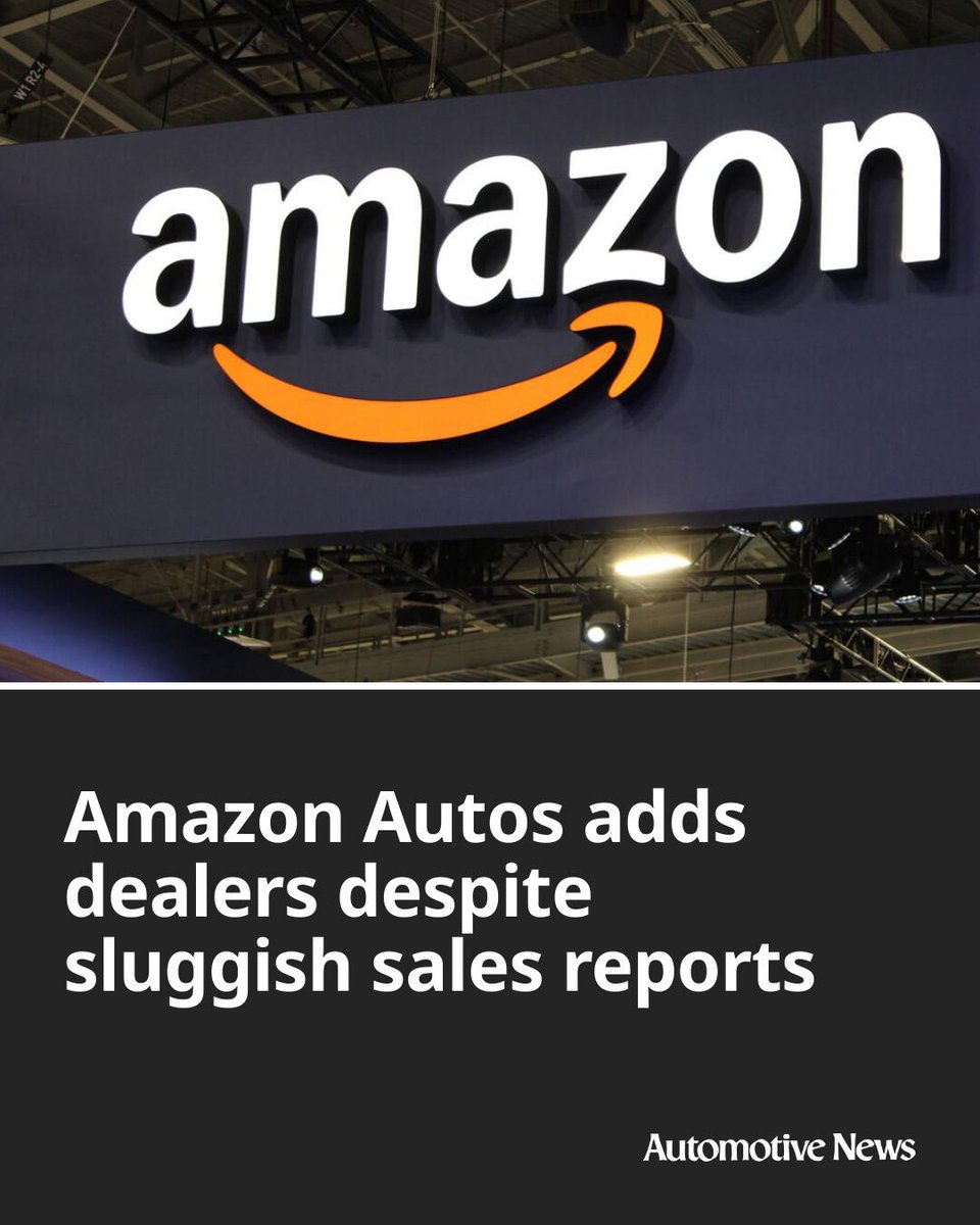 Automotive_News's tweet image. Amazon continues expanding its vehicle-selling platform across the U.S., but some participating dealerships report the partnership with the e-commerce giant has been slow to deliver tangible results.

#Amazon #AmazonAutos #autoretail #automotive #autoindustry