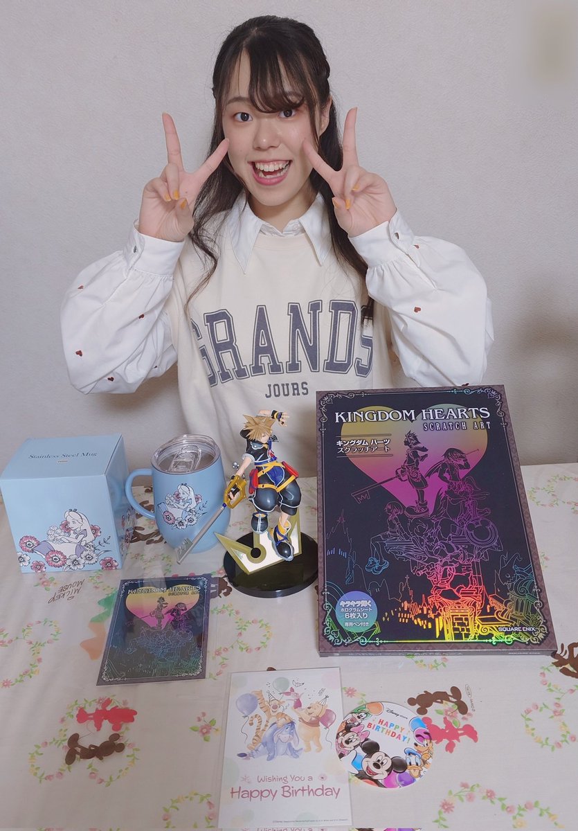 MISAKIs_diary_'s tweet image. April 21st🎂
#アリス #Alice #ふしぎの国のアリス
#ソラ #Sora #キングダムハーツ #KH 
#ディズニー #Disney
#ANTENOR #ケーキ #誕生日