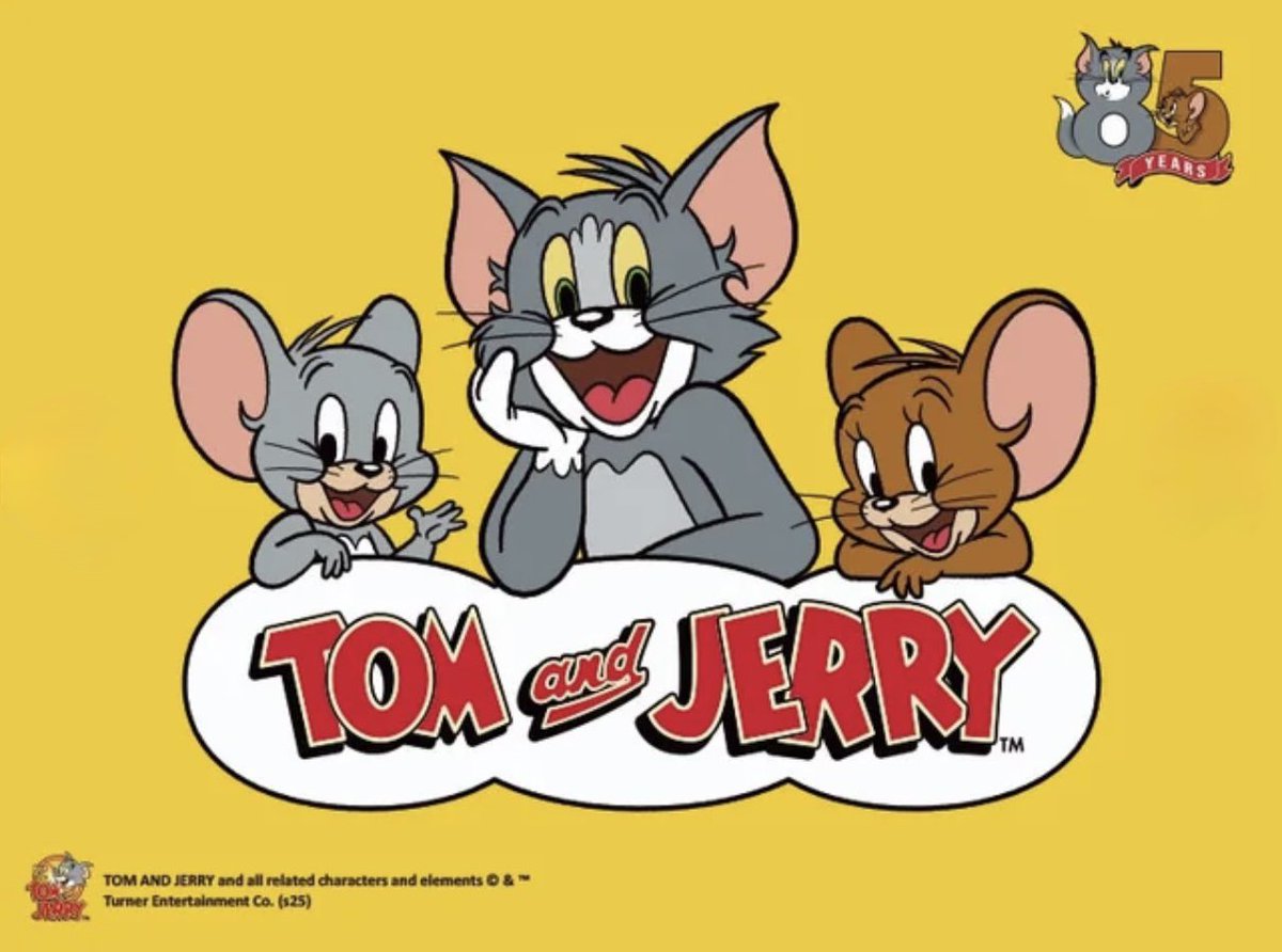 CutestNeko's tweet image. #tomandjerry Cute, cool anniversary art from Japan 😻🤩😎👍.
