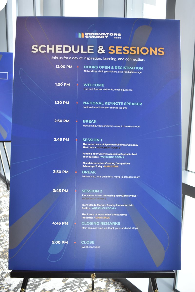 muskegonctc's tweet image. Big ideas. Real connections. 🚀
CTC students joined Muskegon’s first-ever Innovators Summit on #WorldInnovationDay— sharing their work and connecting with the people shaping what’s next. 💡#FutureFocused @GVSU