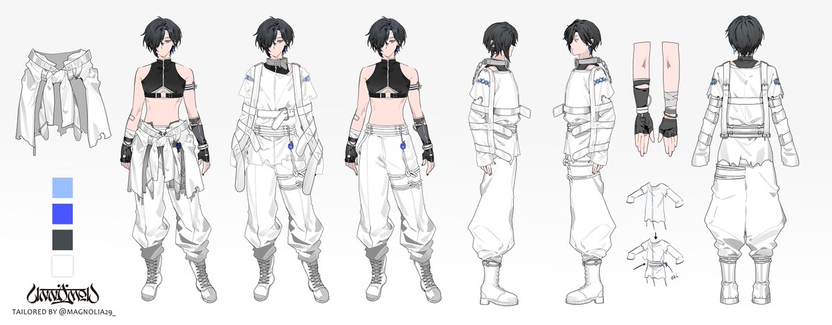 unnamednow00's tweet photo. Outfit design by @/magnolia29_ https://t.co/32nE0O03TK