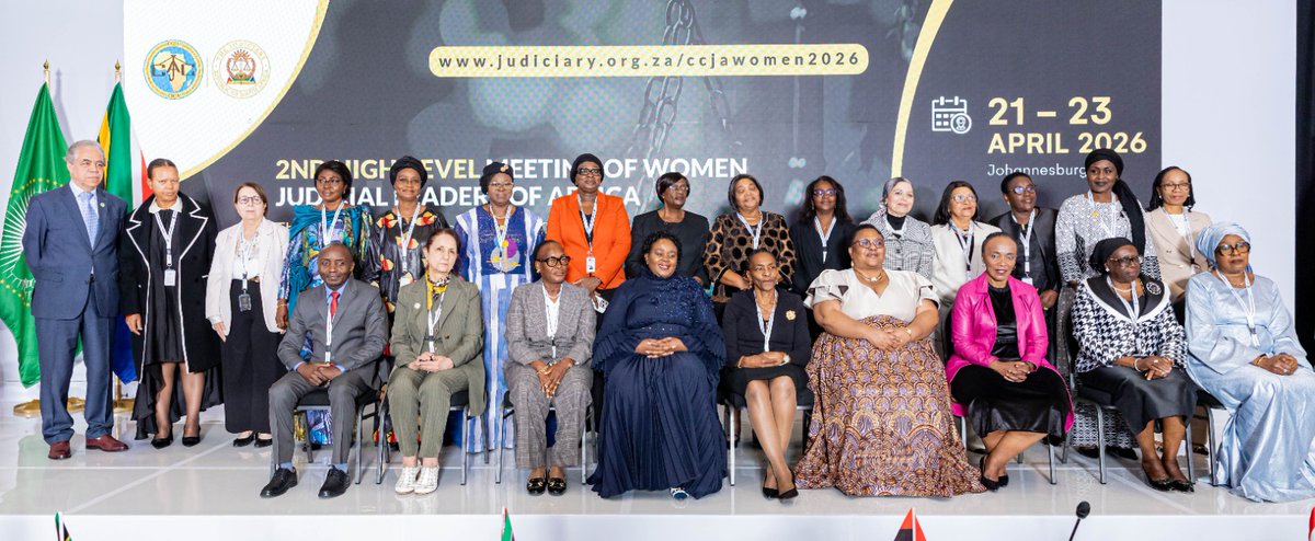 DWYPD_ZA's tweet image. 📸✨[IN PICTURES] 

The 2nd High-Level Meeting of Women Judicial Leaders of Africa continues in Sandton, Johannesburg 🇿🇦 as distinguished women judicial leaders from across the continent come together to connect, collaborate, and lead.

#womeninjudicialleadership
#GenderEquality