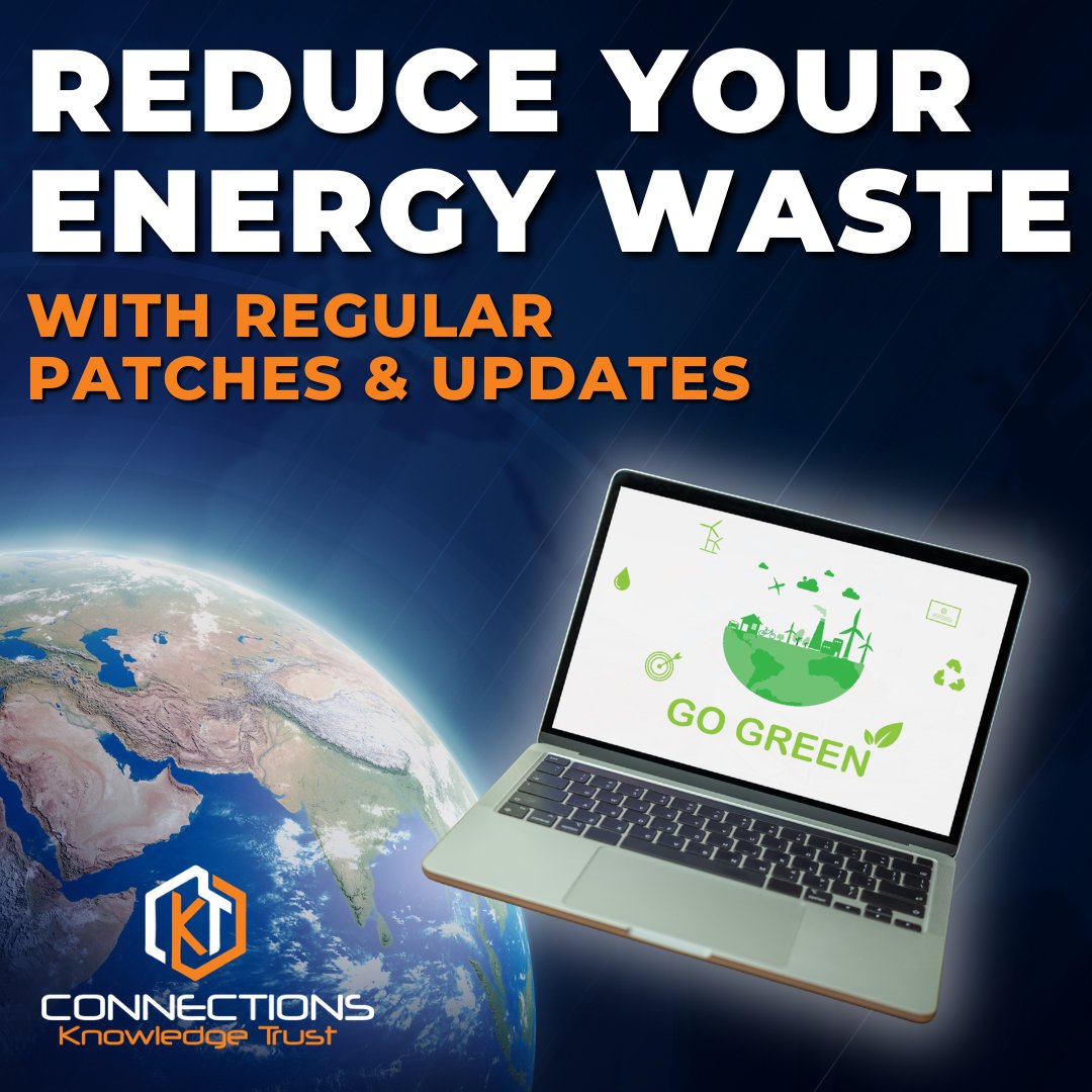 kt_connections's tweet image. Did you know regular software patching and updates can help reduce energy waste and reduce your carbon footprint?

Keep your hardware energy efficient this Earth Day!

📱 888-891-4201
💻 KTConnections.com

#EnergySaver #EarthDay  #KTConnections
