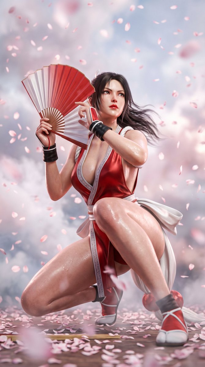 madisson_25's tweet image. #MaiShiranui #kof2002 #TheKingofFighters #Game #AIArt #AIAnime #AIGirl #AnimeGirl #FanArt #AnimeWaifu #DigitalArt #DigitalCreator