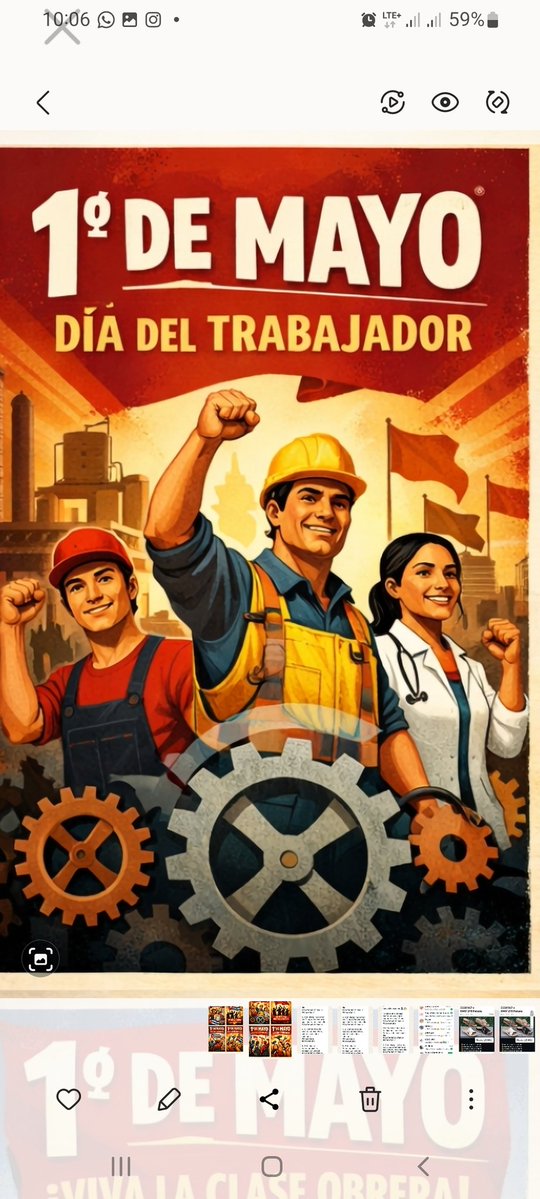 Unidos en el trabajo, reafirmamos nuestro compromiso con Cuba. 
#1roDeMayo
#ALaPatriaSeDefiende
#CoralsaCuba