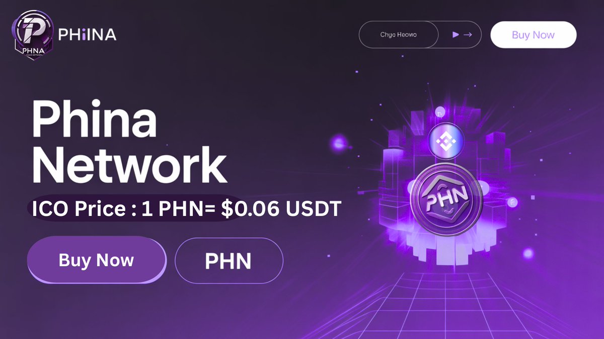 phinanetwork's tweet image. 🔥MEGA PHN ICO ALERT🔥

💰1 PHN = $0.06 USDT
⏳Ending VERY SOON + Next price pump incoming📈

Smart investors are already accumulating👀

🌐Buy : phina.network/presale
⚡ Presale • Secure • ICO
🚨 Don't Miss

 #ICO #Crypto #Presale #IDO #Altcoin #InvestNow #CryptoNews #Earn