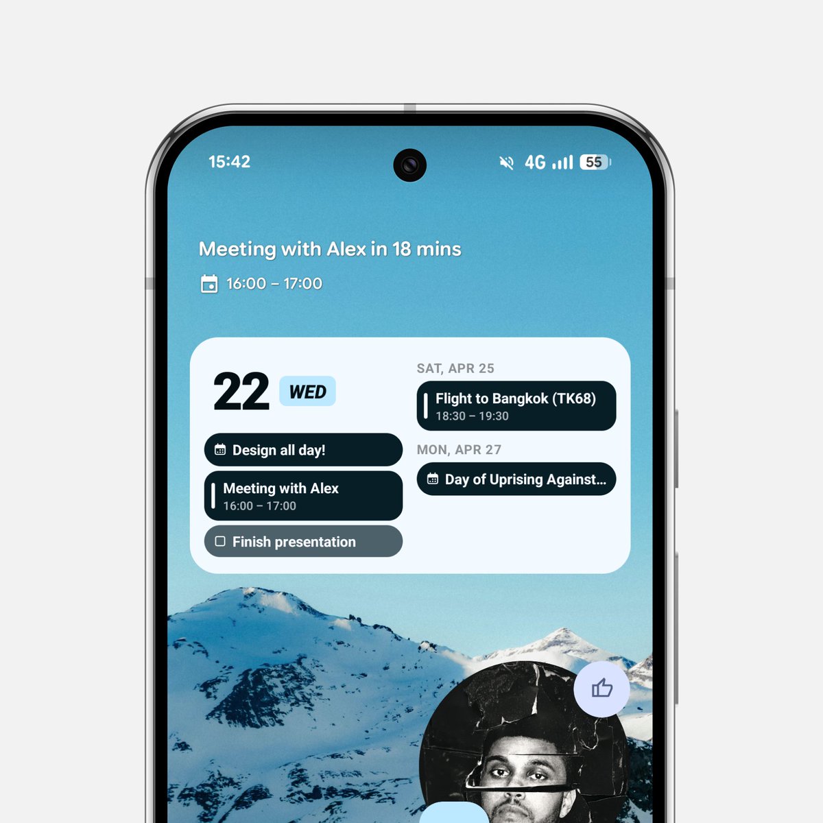 andrazrdlf's tweet photo. We got better calendar widget before GTA 6 https://t.co/zkKQCAImwU