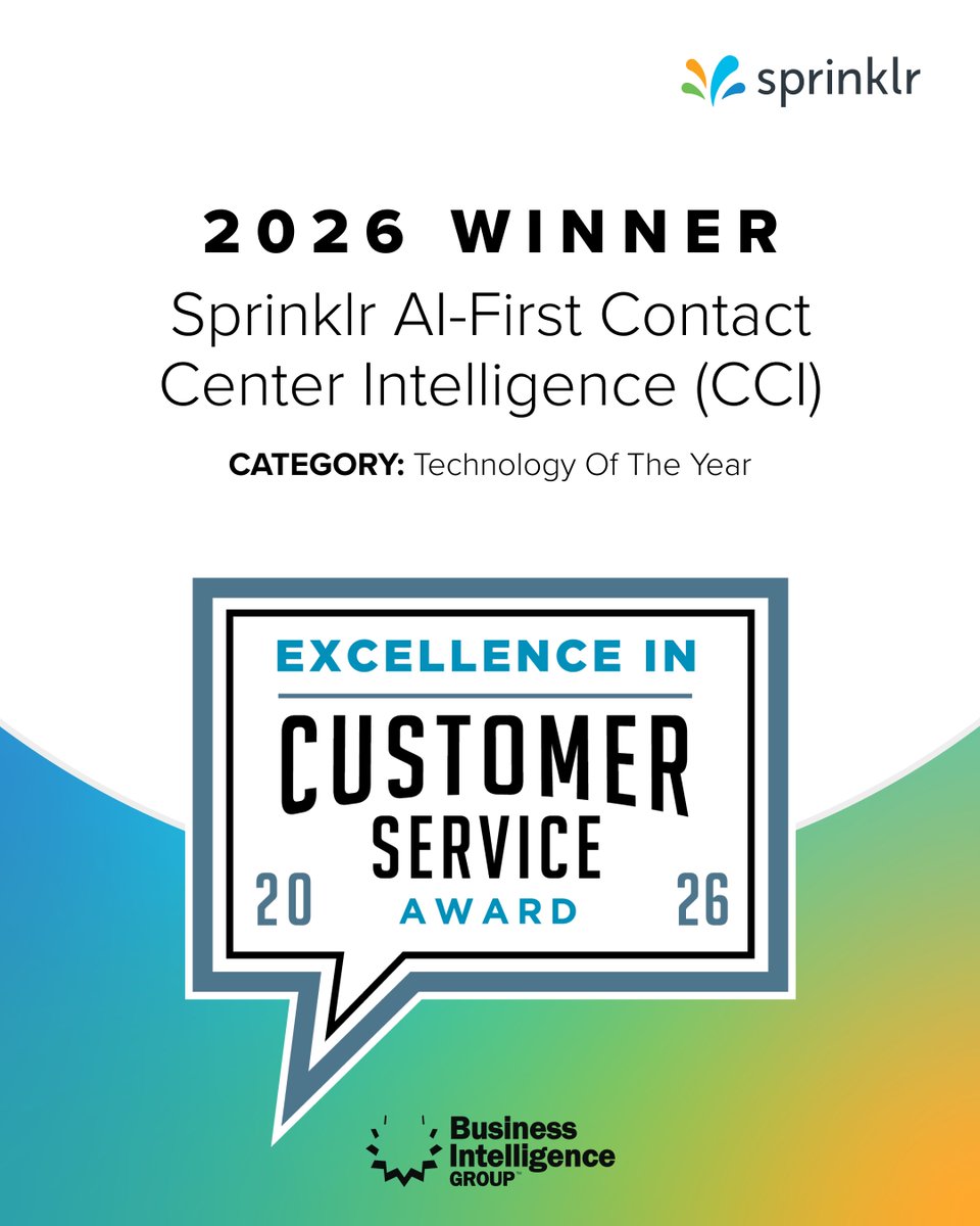 Sprinklr tweet media