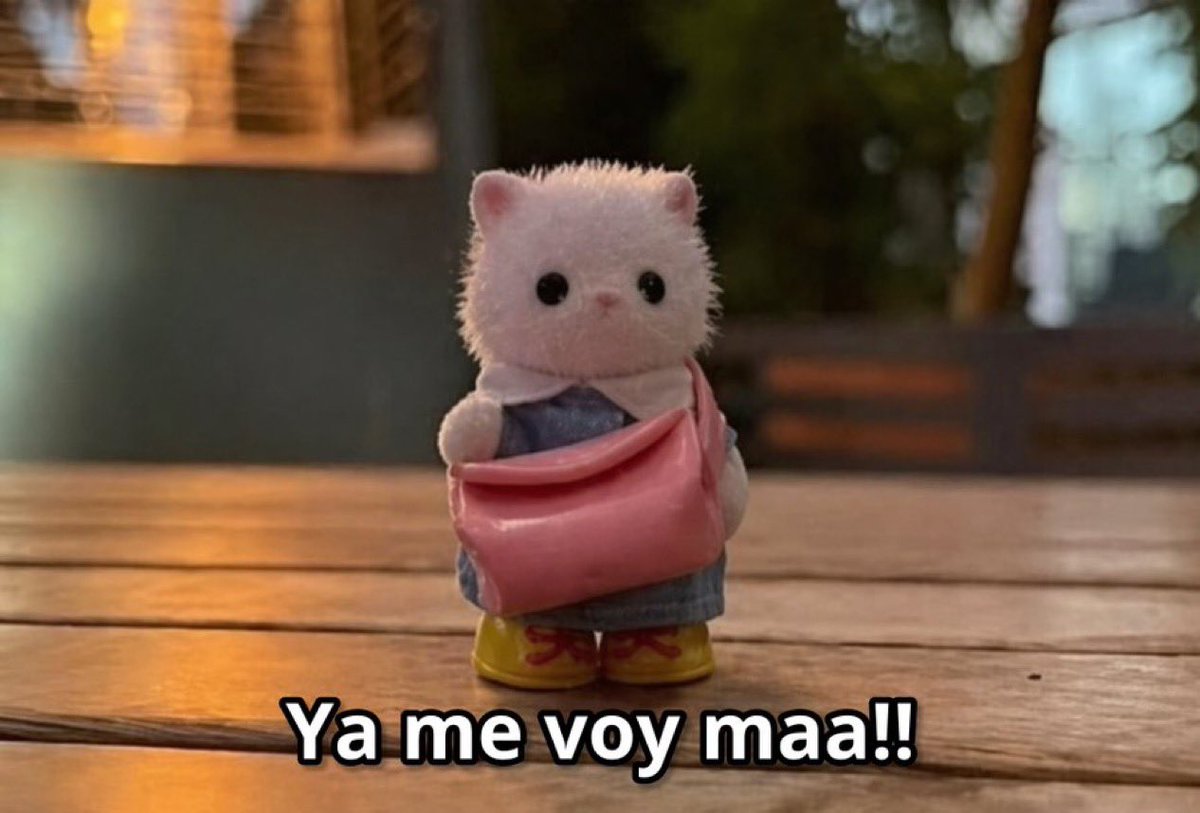 Yo, todas las mañanas, rumbo a ser un adulto responsable.
