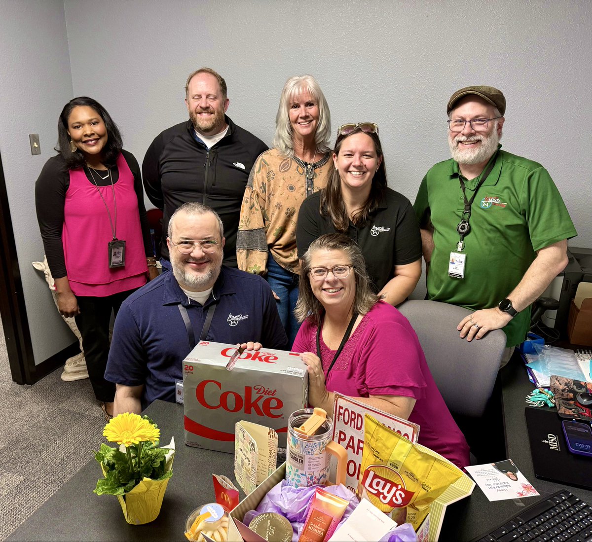 MISDTechnology's tweet photo. Happy Admin Assistants Day to Mrs. Sharpshair! We appreciate all she does for our tech department and district! https://t.co/NFWYC1Fpse