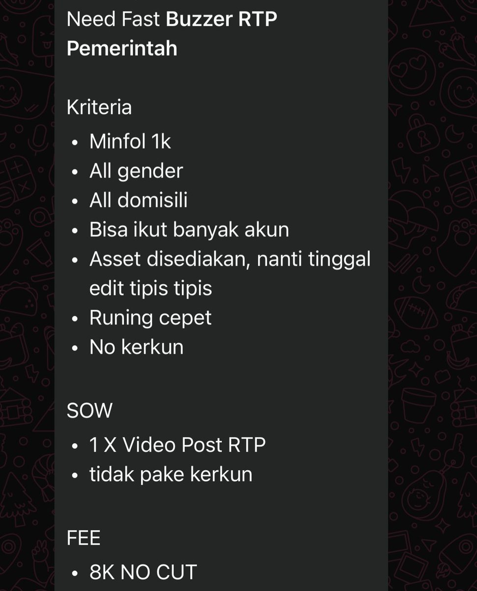 SistersInDanger's tweet photo. Upsiiii siapa nich... sewa buzzeRp lagi nich...

*RTP: ready to post
Asset: video/foto
Kerkun: keranjang kuning

Mbok ya duitnya untuk sponsori kami roadshow "edukasi musikal cegah kekerasan seksual" ke sekolah2 &amp; kampus2 ajaaa gitu loh, lebih bermanfaat, boooss 😎 https://t.co/3v7ADkxJXL