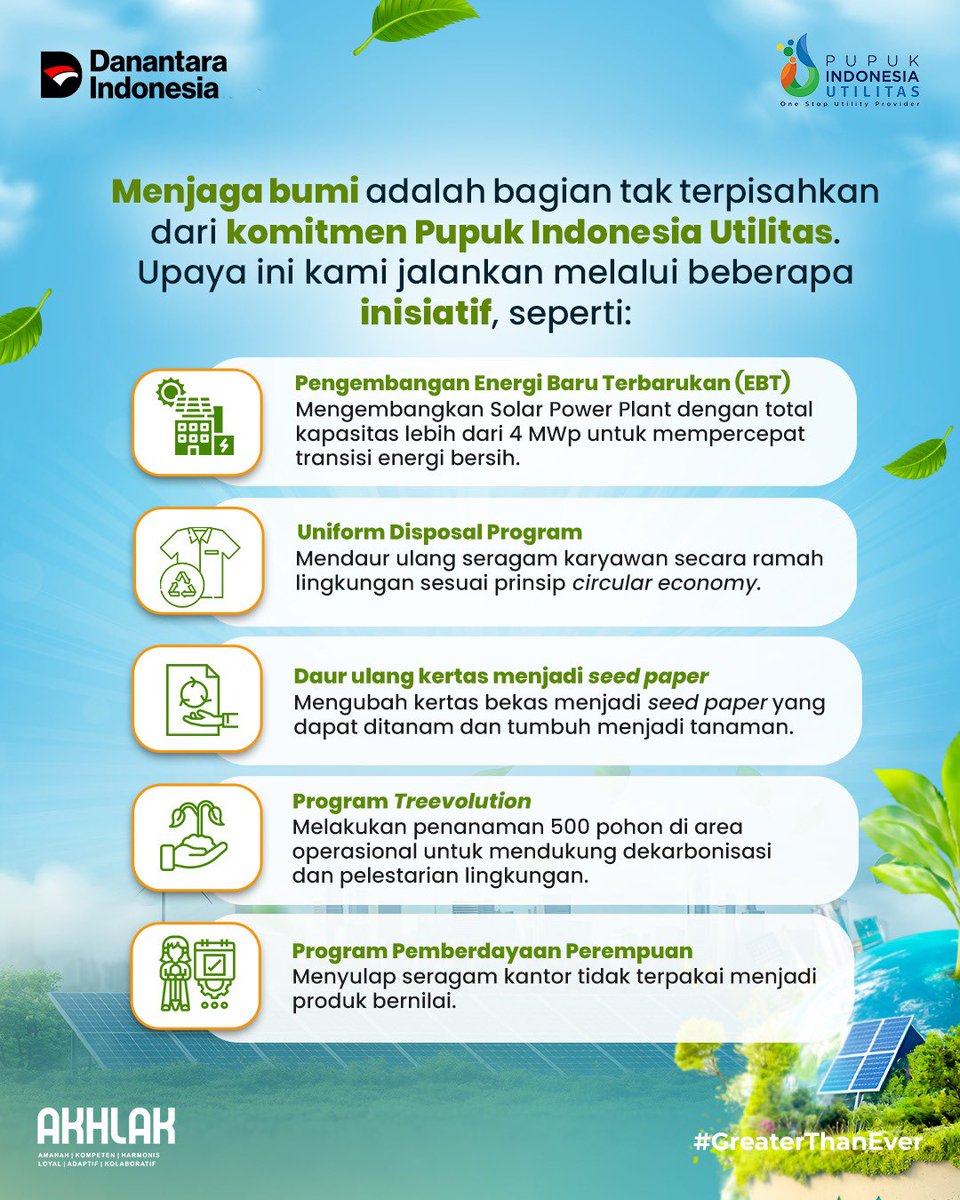 PT Pupuk Indonesia Utilitas tweet media