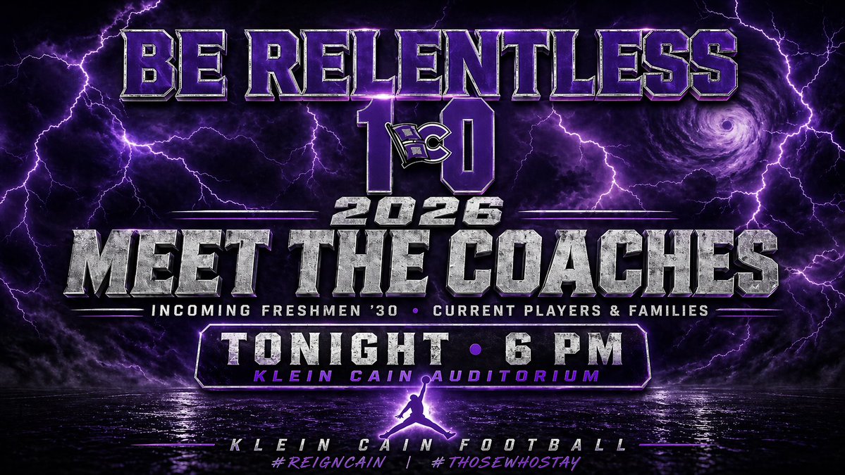 Klein Cain Football tweet media