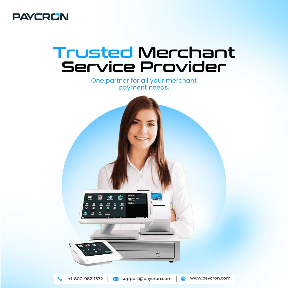 paycron_inc's tweet image. Looking for a reliable #MerchantServiceProvider? #Paycron brings all your #PaymentSolutions under one roof — secure processing, easy setup, and dependable support.
Choose Paycron and simplify your #PaymentOperations.
.
.
.
.
#paymentprocessing #paymentgateway #PaymentTechnology