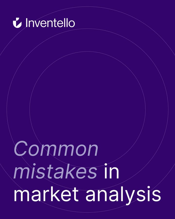 InventelloX's tweet photo. Market analysis helps guide strategic decisions, but common mistakes reduce its effectiveness.

Relying on assumptions instead of data, ignoring customer behavior, and treating analysis as a one-time task can lead to inaccurate conclusions. https://t.co/j7wMsBxWDv