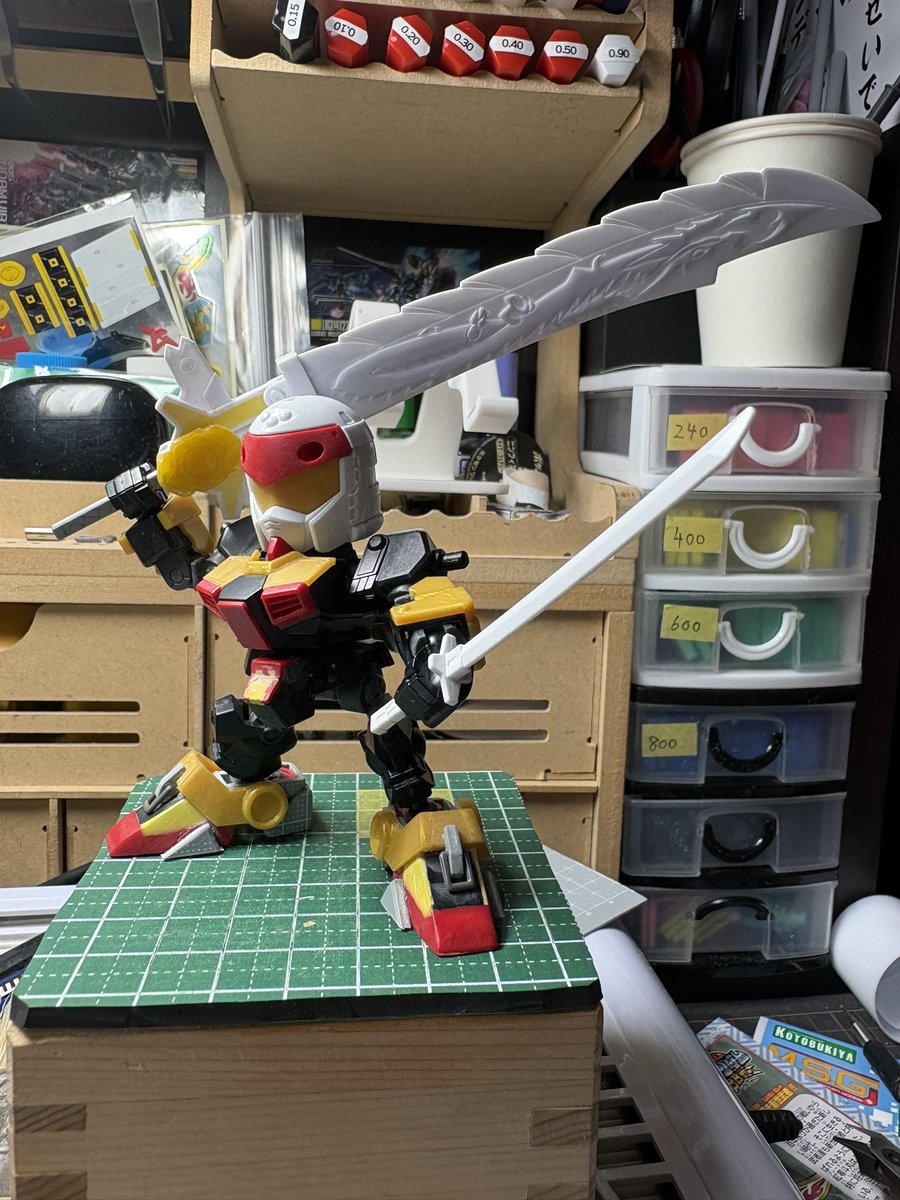 ここ何日か足首と向き合っておりました、なかなかいい感じではないでしょうか？

まだまだ先が長いでごさる…