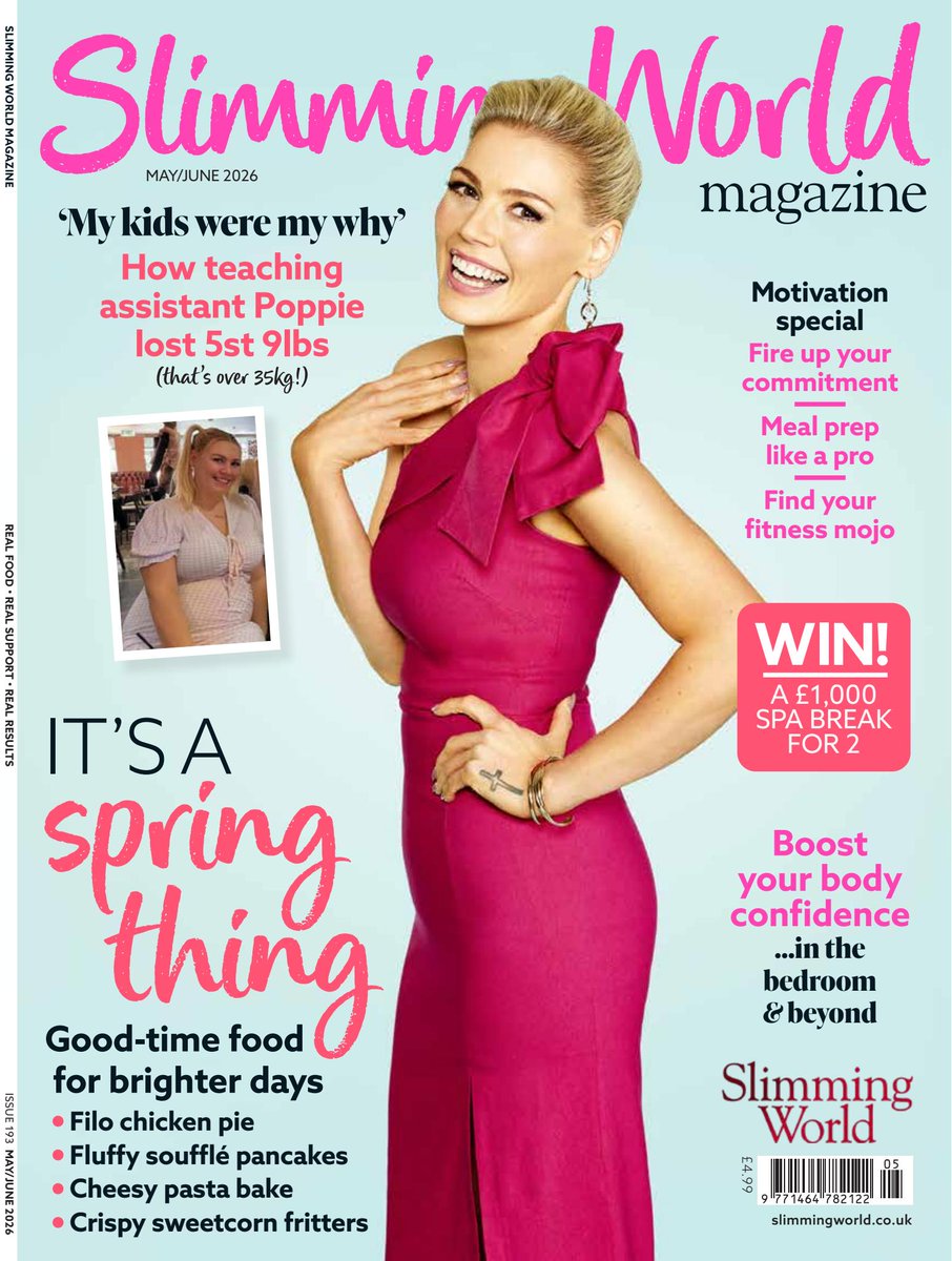 magazinecouk's tweet image. Start your journey to a healthier, happier you with @SlimmingWorld magazine 🥗💪 

Subscribe now and discover delicious recipes and expert tips for your wellness goals!

Shop now 👉 magazine.co.uk/magazines/slim…

#SlimmingWorld #WeightLoss #HealthyEating