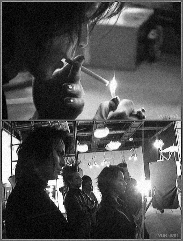 《殘骸-MAKING OF》— 都有自己的鏡頭PV，阿醬在拍自己TAKE的時候，聽到前三秒的滴答聲早已進入狀況，性感+耍帥=It’s a piece of cake.啦~😘！