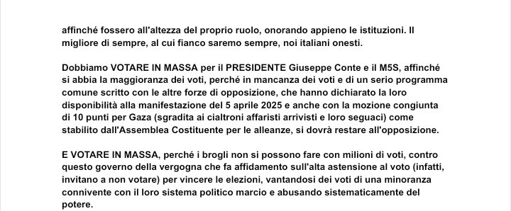 GRANDISSIMO, IMMENSO PRESIDENTE Giuseppe Conte. UN GIGANTE. ECCELLENTE, STRAORDINARIO LEADER di INARRIVABILE spessore morale, culturale e politico. LEADER meritatissimamente più amato dai giovani e più amato d'Italia.

Da Presidente del Consiglio, ha portato a termine l’80% del