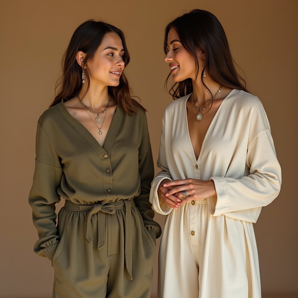 anabellascanvas's tweet image. I show two easy outfits using the same artisan necklace and bracelet to move from cool mornings to warm afternoons—layering tips and texture swaps included. See how one investment piece covers two looks and saves you time. wix.to/tOptE12 #StyleTips