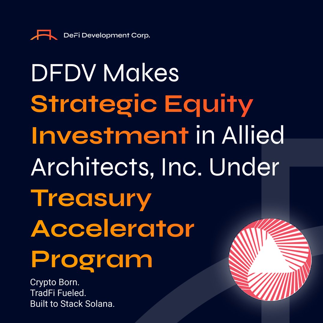 DeFi Dev Corp. (DFDV) tweet media