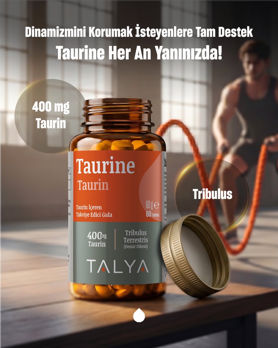 TalyaBitkisel's tweet photo. Aktif yaşamın ritmine uyum sağlayın!

Taurin, enerji metabolizması ile ilişkili süreçlerde rol alan bir amino asit türevidir. Demir dikeni ekstresi ile desteklenen bu özel formül, yoğun fiziksel aktivite dönemlerinde performans ve dayanıklılığı desteklemeye yardımcı olur.

✔️ Enerji metabolizması ile ilişkili süreçlere destek
✔️ Fiziksel performans ve dayanıklılık odaklı formül

Hedeflerinize odaklanırken ihtiyaç duyduğunuz desteği sunan bu özel formül ile antrenman ve günlük performansınızı bir üst seviyeye taşıyın.

Daha fazlası için https://t.co/XU2cEm79Ac web sitemizi ziyaret edebilirsiniz!

#talya #vitamin #gıdatakviyesi #taurine #sporcu