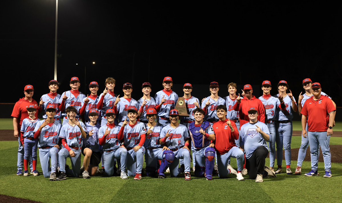 MidwayPanthers's tweet image. Business = handled. 

District Champs! ⚾️🏆

#MidwayAthletics #PantherPride