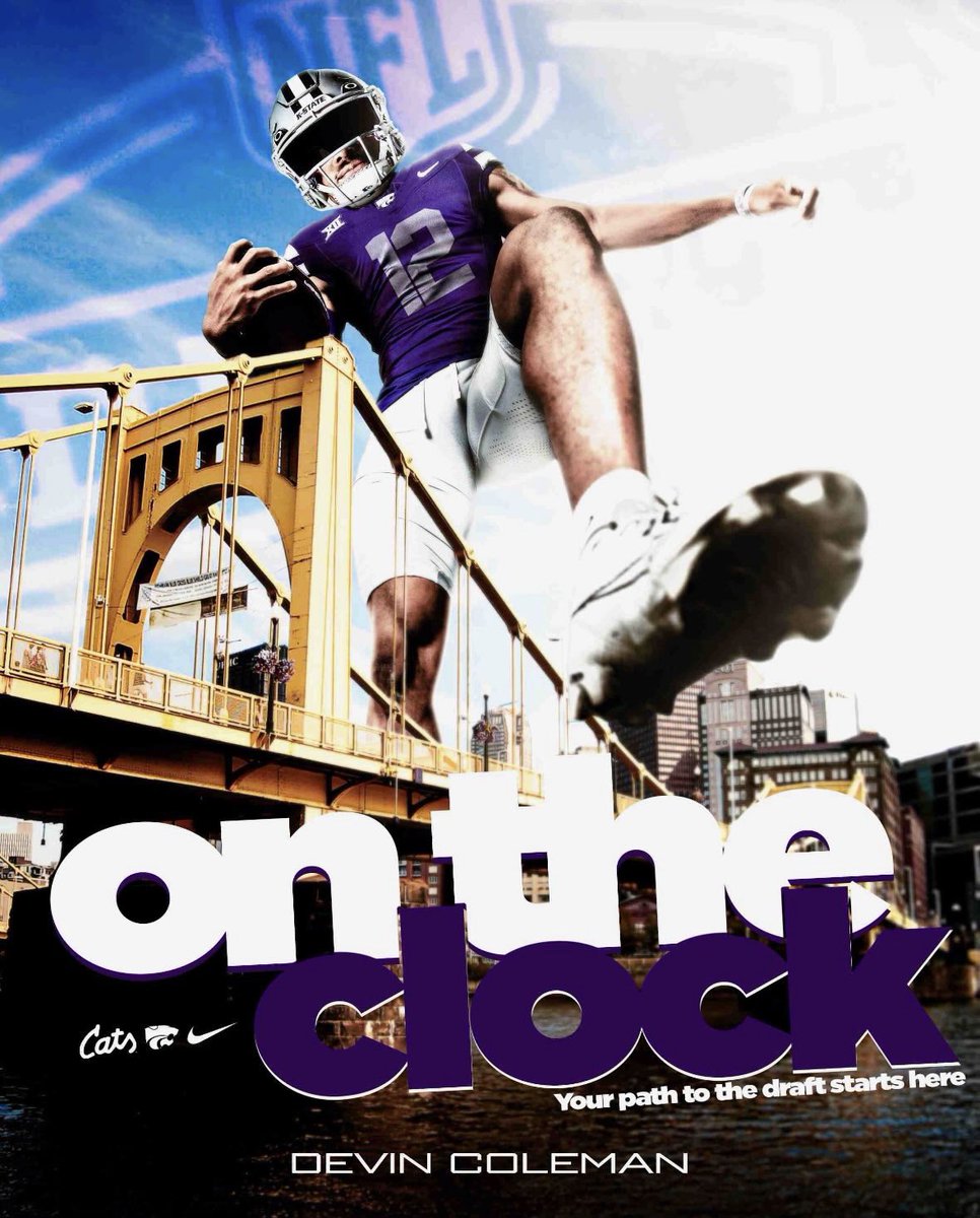 Devcole10's tweet photo. Grateful for the recognition from the Kansas State coaches. Means a lot coming from such a great program. Looking forward to visiting campus soon! #EMAW #KState @CK_KleinCollin @wardth09 @Coach__Gleeson @CoachBufordJ @willdavis2005 @graden_oswald @Coach_Morris66 @Coach_Will26 @Coach_Jaylen
