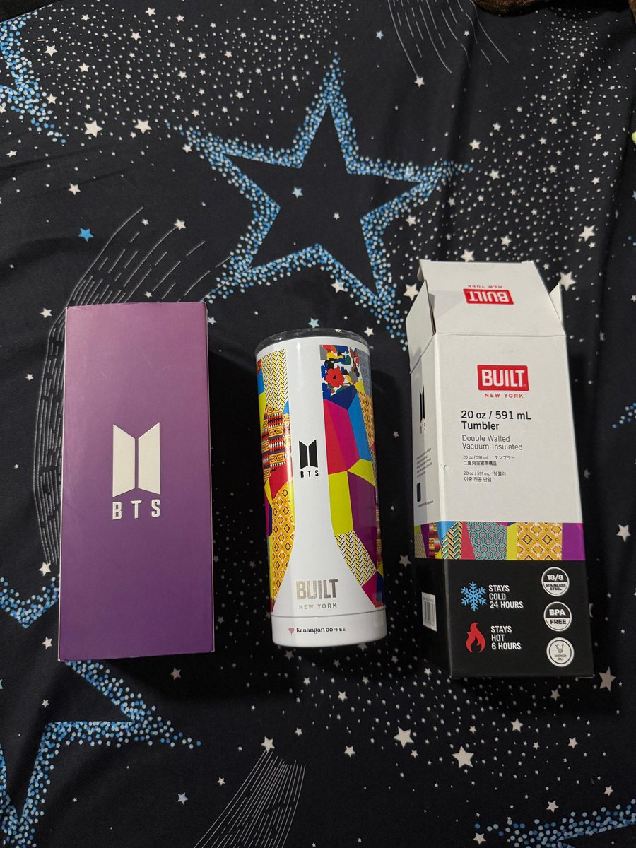 lemon4queen's tweet photo. Tumbler BTS Built NY x Kopi Kenangan
20 oz / 591 mL Tumbler
Double Walled Vacuum-Insulated

Brand new condition—never used. 
Only opened once to check contents.
Perfect condition.

RM200 include postage
#wts #bts #btscolombia https://t.co/qdw2NltGMN
