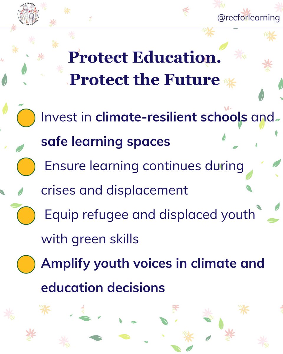 Refugee Education Council tweet media