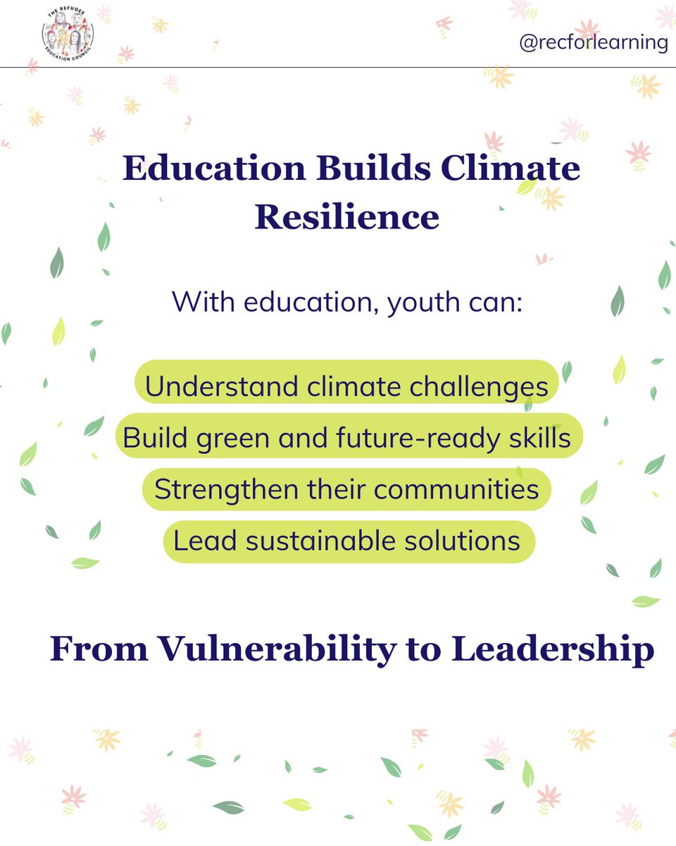 Refugee Education Council tweet media