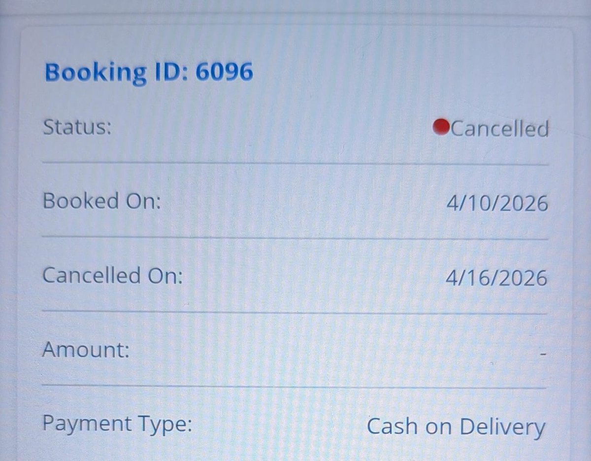 imbalramjha's tweet image. सरकार एवं #PSU द्वारा लोगों को बेवकूफ बनाया जा रहा है @BPCLimited के द्वारा 10-04-2026 बुक किए गए सिलेंडर को 20-04-2026 को बिना कारण दिए 16-04-2026 कि तारीख में कैंसिल कर दिया जाता है। डिस्ट्रीब्यूटर द्वारा बताया जाता है कि आपकी बुकिंग कंपनी ने कैंसिल कर दी है। @MoPNG_eSeva