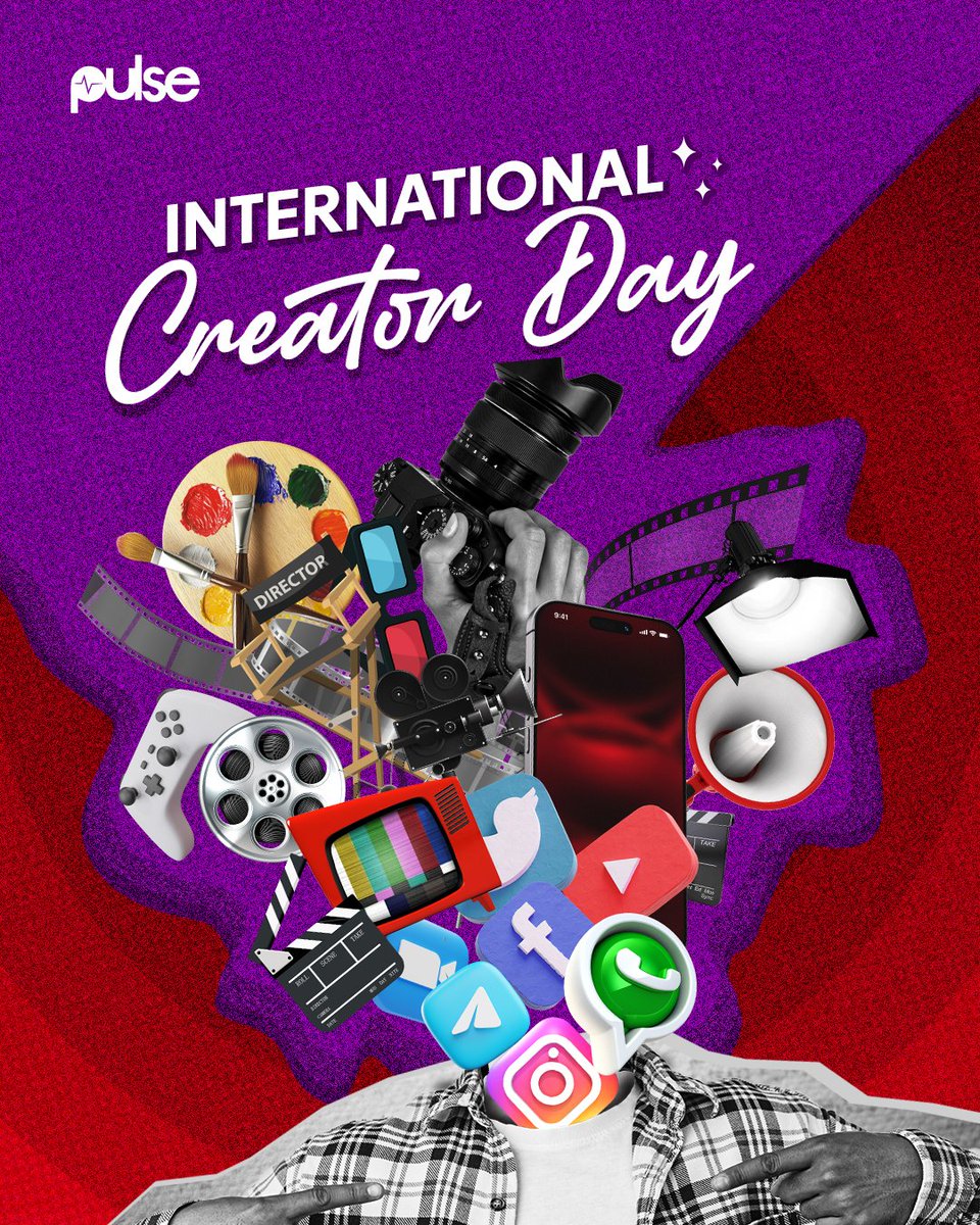 PulseNigeria247's tweet photo. In celebration of World Creator Day tomorrow, who are your favourite creators. Tag them below! 👇🏾

#PulseCreatorDay #PulseCreatorCollective https://t.co/PJ5odjHGxq