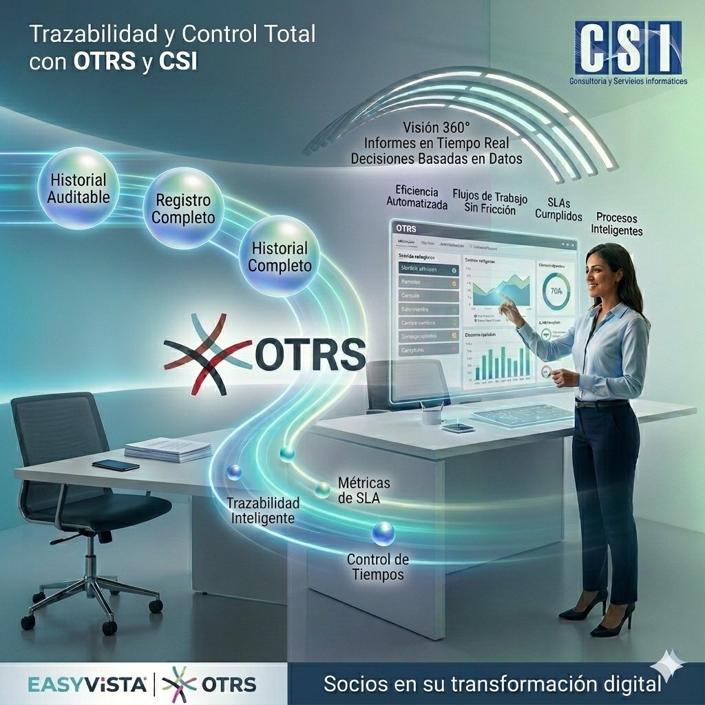 csi_col's tweet image. Sin datos, eres solo otra persona con una opinión. 📊 
Con OTRS y CSI, tienes el control total: historial detallado, tiempos de respuesta y reportes en tiempo real. 
¡Que nada se escape de tu radar! 🕵️♂️🚀
Consúltamos 📧info@csi-col.com.co
@OTRSGroup  #OTRS #ITSM #TI