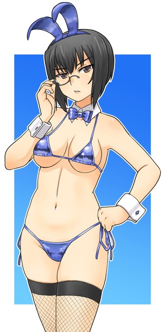 #なんの脈絡もなく水着イラストを再掲して最近フォローしてくれたフォロワーを怖がらせましょう 