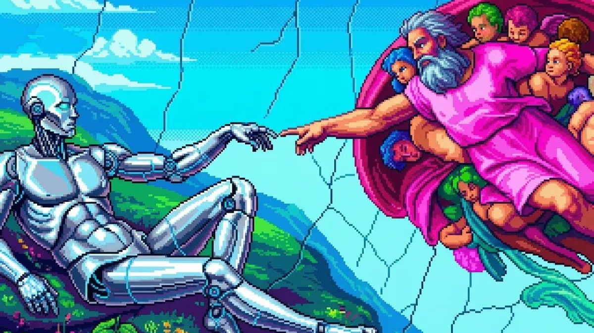hackernoon's tweet photo. AI speeds up coding, but manual QA still slows releases. Discover the growing gap between development and testing and how to close it: