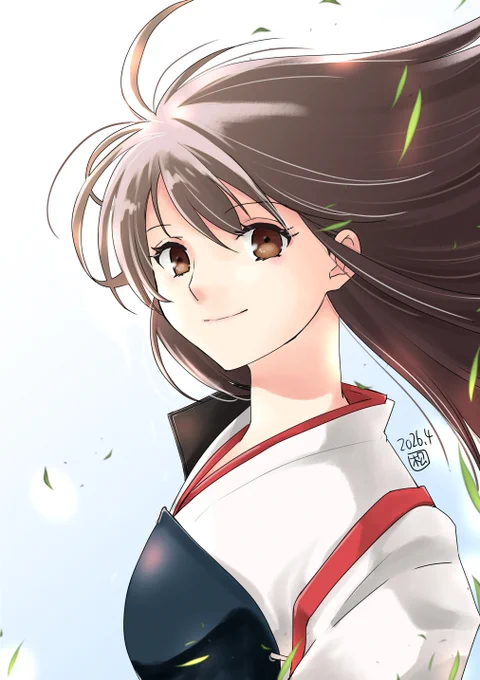 #艦これ版深夜の真剣お絵描き60分一本勝負 #艦これ版真剣お絵描き60分一本勝負_20260422 赤城所要時間50分