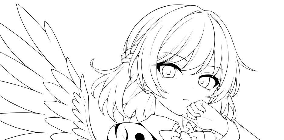 skebのwip
東方のキャラ描くの20年振りくらいかも…… 