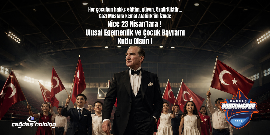 Cagdasaltyapi's tweet photo. Bugün çocukların günü.
Eğitim almak, güvende olmak ve özgürlük her çocuğun hakkı.
23 Nisan, bu hakların sadece hatırlandığı değil, herkes için sağlandığı bir gelecek kurma günüdür.
“Egemenlik kayıtsız şartsız milletindir.”
 #23NisanUlusalEgemenlikveÇocukBayramı #23Nisan https://t.co/oL4p94enVs