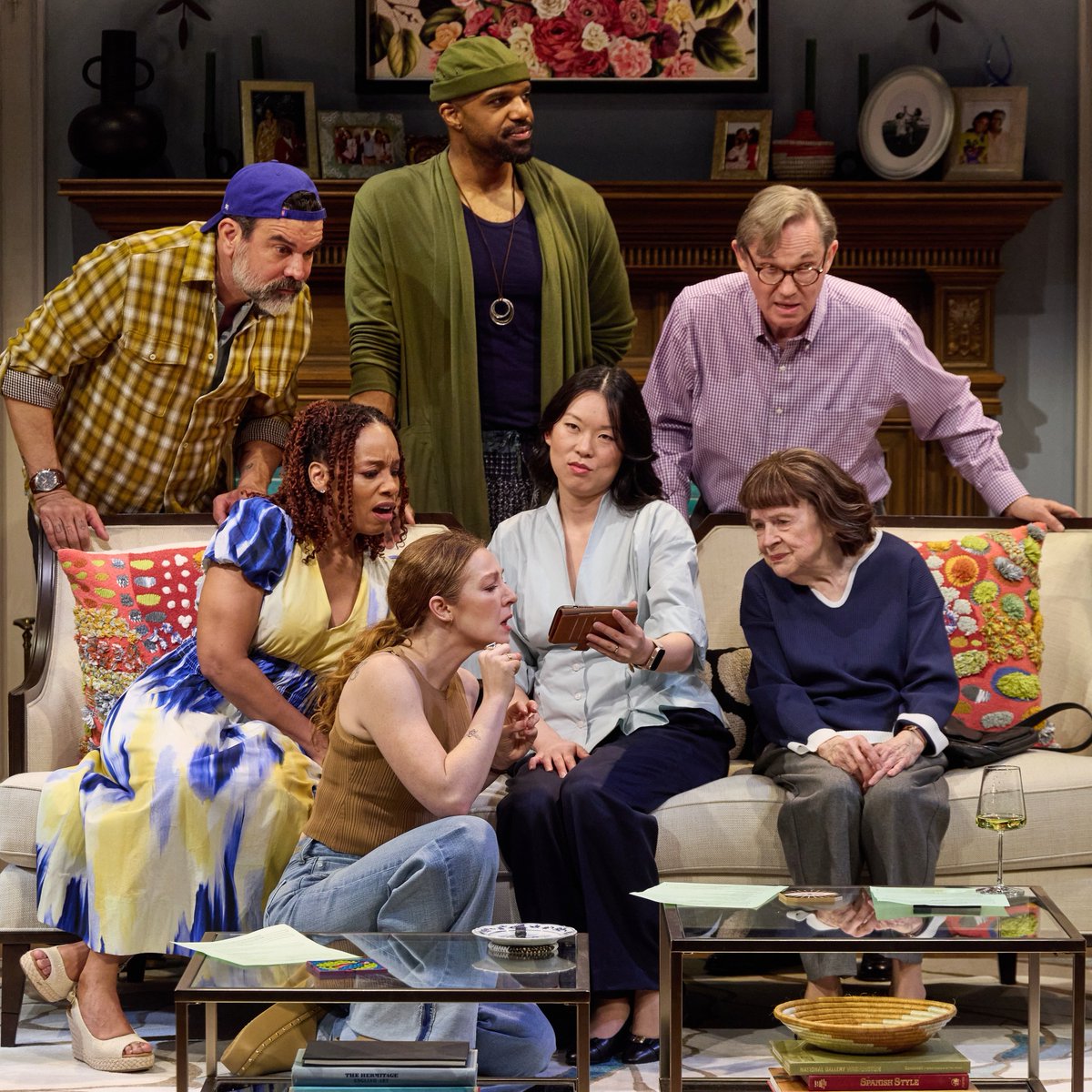 StageZineEditor's tweet photo. Woke wars on the block. @MTC_NYC #TheBalustersBroadway skewers bias, identity, &amp; modern American tension with uncomfortable humor. One of the year’s funniest plays &amp; the most incisive look yet at political correctness in the USA. 5-star review @ https://t.co/DksELzc3f2 https://t.co/K2qQnAHlbT