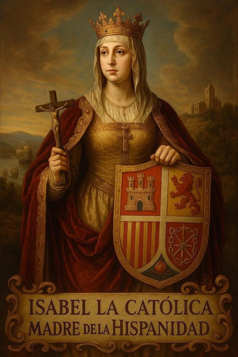 Hoy celebramos el 575 aniversario del nacimiento de la Sierva de Dios, Isabel la Católica.
Orgullosos de nuestra Historia.